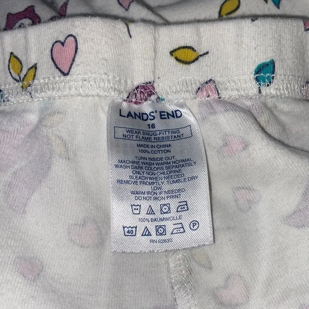 10$50 VTG,LANDS END BEIRD PRINT LEGGINGS SIZE 16